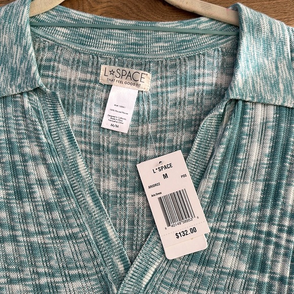 NWT L Space Sweater Dress / Beach Cover Up - Picture 2 of 5